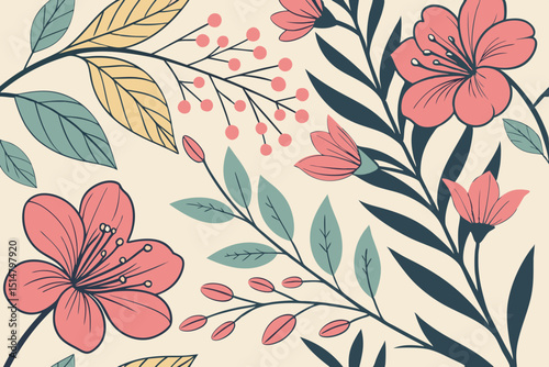 seamless floral pattern
