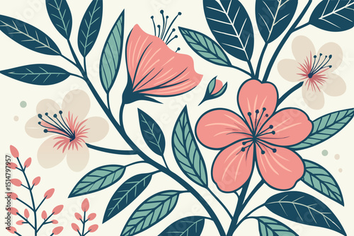 seamless floral pattern