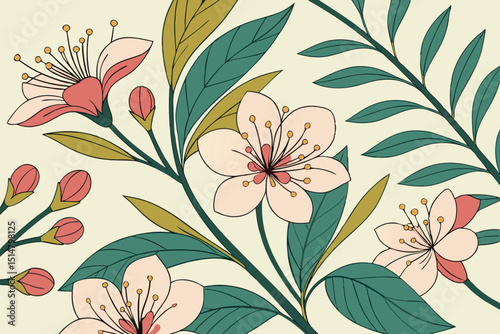 seamless floral pattern