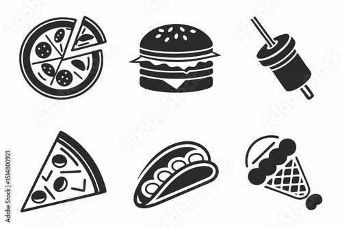 fast food icons
