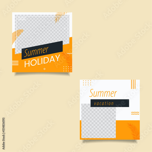 Creative Business marketing social media post template	