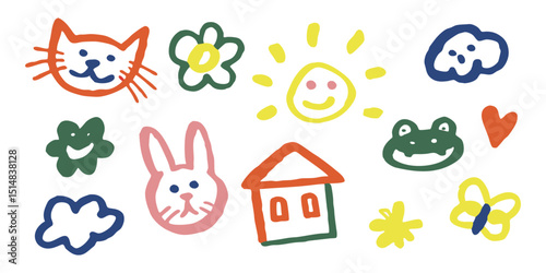 set of easter eggs