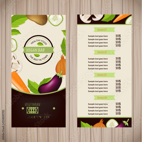Resturant Menu Design
