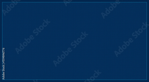 Blueprint background vector illustration. Blue lined architecture backdrop.