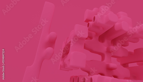 Fototapeta Naklejka Na Ścianę i Meble -  3d Abstract Design