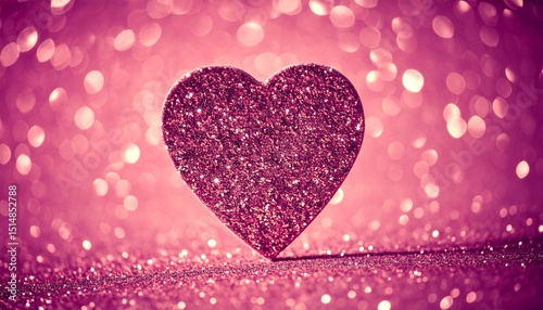 pink heart background