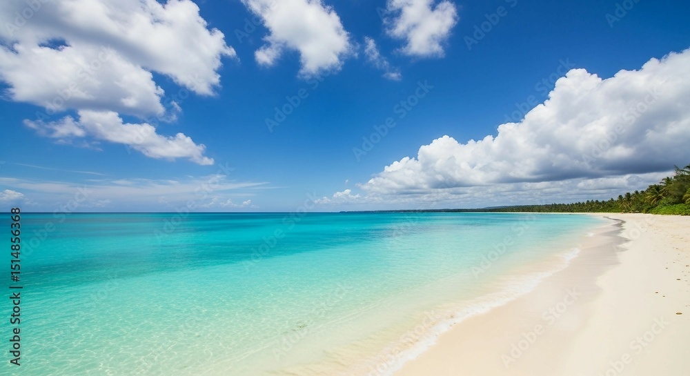 Fototapeta premium A Perfect Day at the Tropical Beach