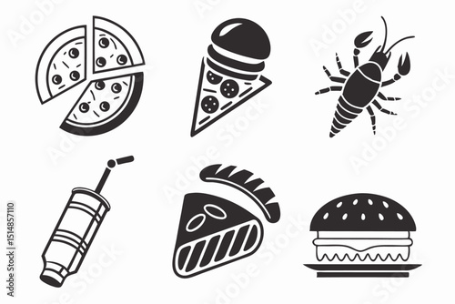 set of icons