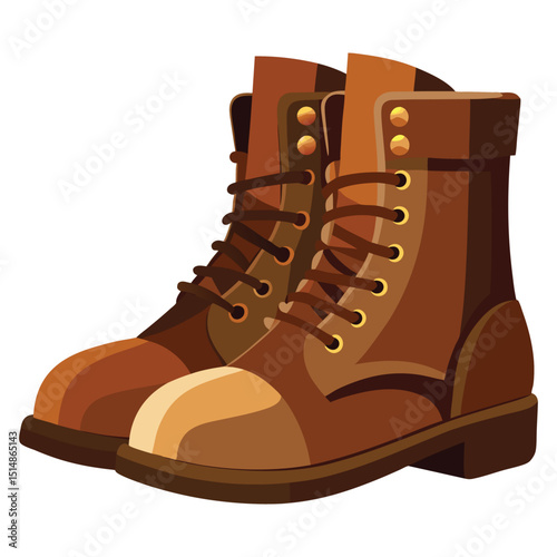 pair of hiking boots