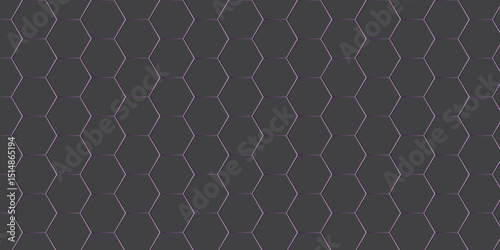 Abstract vector seamless pattern design with geometric lines creates a modern grey texture for wallpaper or fabric