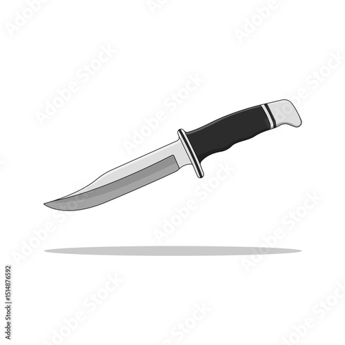 Hunting Knife Illustration