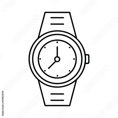 Classic Wristwatch Face