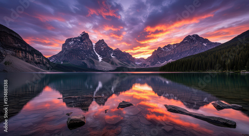 sunset in the mountains windows wallpaper