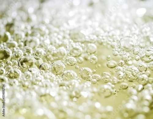 Abstract bubbles in liquid