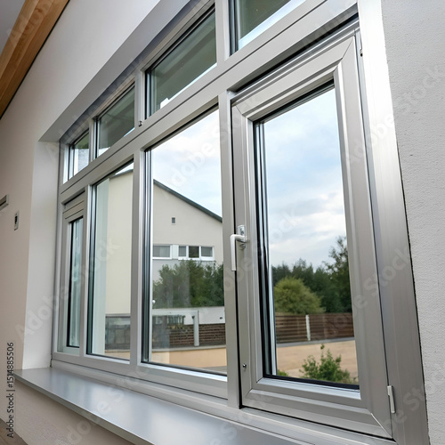 a window design of aluminum