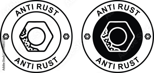 Anti rust labels Rust free labels stickers
