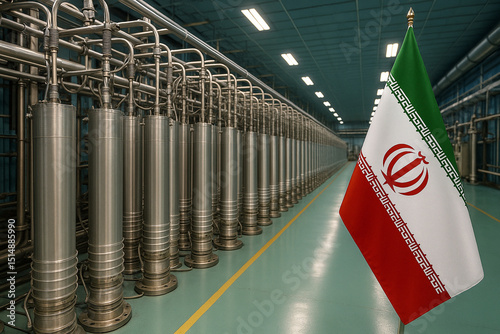 Iran Nuclear Facility Centrifuge Interior