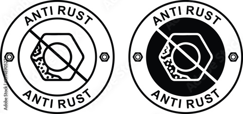 Anti rust labels