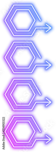 Neon Bullet Point