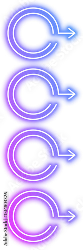 Neon Bullet Point