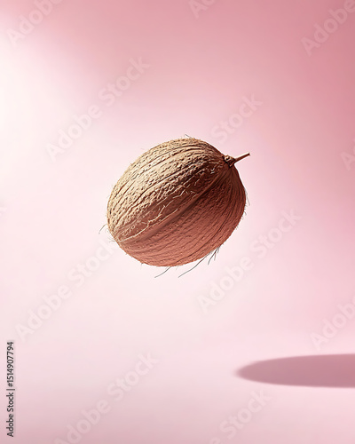 Fresh Coconut in Tropical Paradise: Natural, Refreshing, and Healthy Vibes