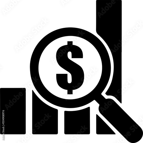 Financial Analysis and Profit Growth Icon