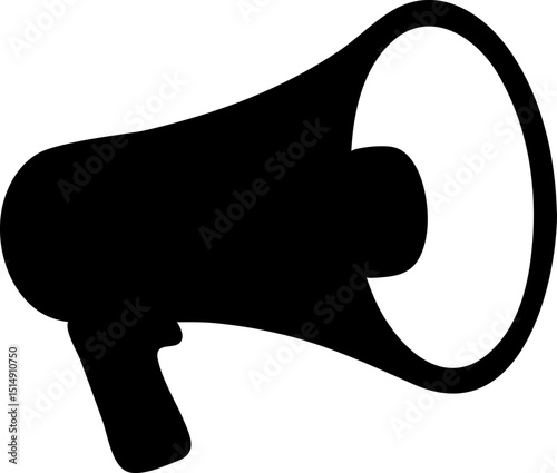 Megaphone Speaker Silhouette