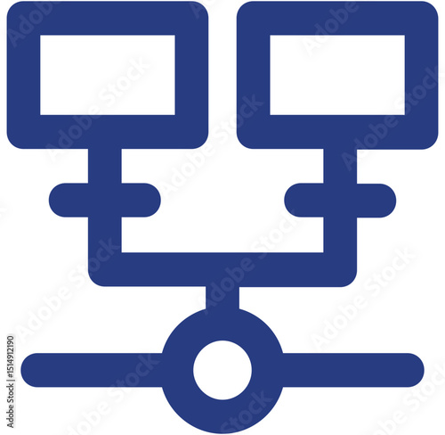 High tech equipment icon