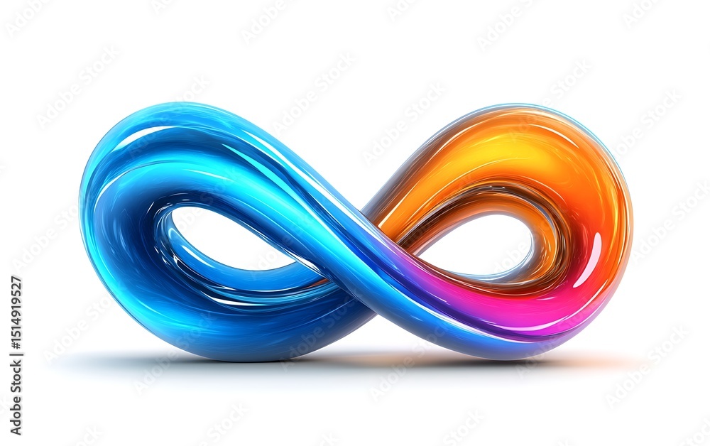 Fototapeta premium Infinity Symbol Design