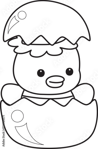 Outline of Kawaii japanese mythology Kappa sticker cute.
Coloring pages of Cute kappa mascot ghost japanese.