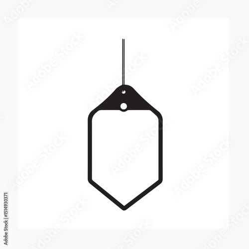 blank price tag