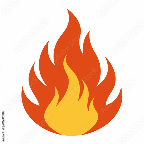 flame icons in various styles and colors
