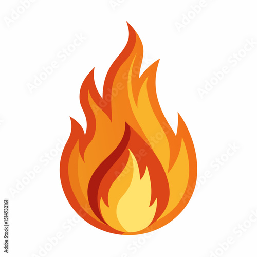 flame icons in various styles and colors

