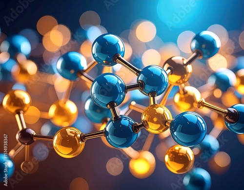 Abstract molecular structure (2)