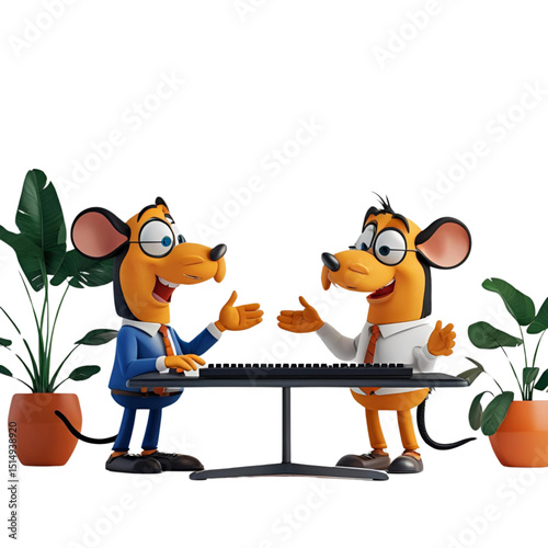 funny cartoon farmer