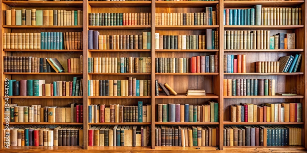 Bookshelf with neatly stacked books, quiet, education, quiet, education, knowledge, study, academic ,stacked books, book lover Bookshelf with neatly stacked books, quiet, education, quiet, education, knowledge, study, academic ,stacked books, book lover