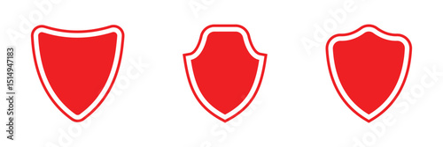 Shield icon. cyber security shield icon