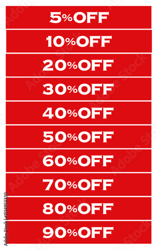 セールPOP 5%OFFから90%OFFまで 09