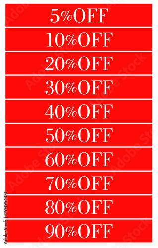 セールPOP 5%OFFから90%OFFまで 13