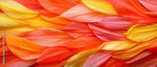 Colorful Abstract Petal Pattern Background