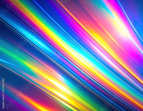 Abstract vibrant diagonal lines