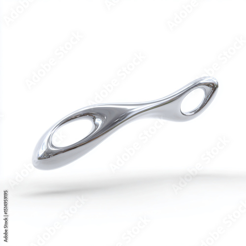 a pair of scissors are flying in the air