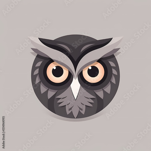 Owl Illustration: A stylized illustration of an owl, with its keen gaze and intricate feather patterns, creates a captivating and artistic image