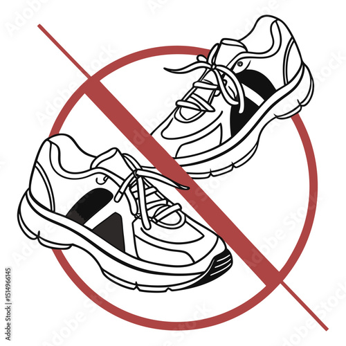 No sneakers allowed