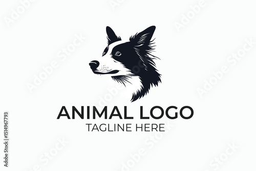 vector illustration of a dog