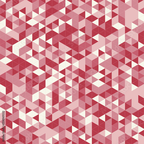 Geometric triangle pattern wallpaper design