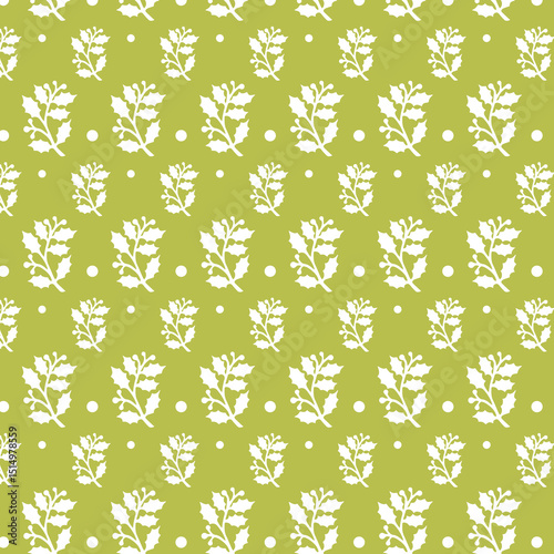 seamless pattern with flowers