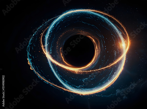 Planetary rings galaxy outer space starlight sparkle milky way