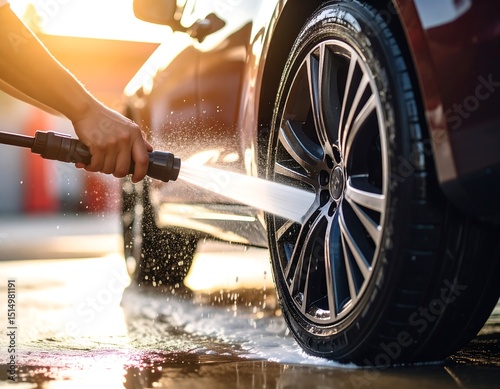Car wash in progress (3)