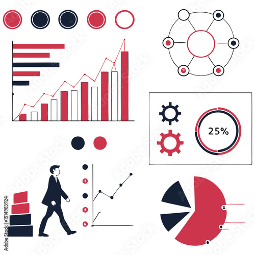 Infographic Elements illustration vector design 